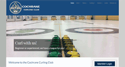Desktop Screenshot of cochranecurlingclub.com